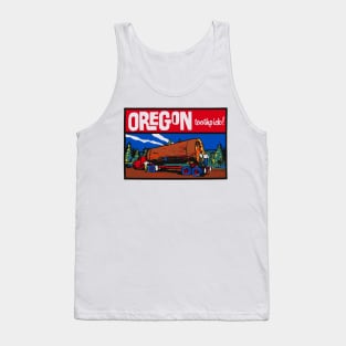 Vintage Oregon Decal Tank Top